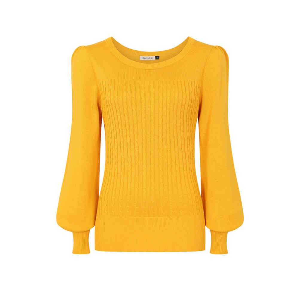 Banned - Una Jumper - Yellow